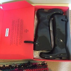 HUNTER Rainboots adjustable wide calf