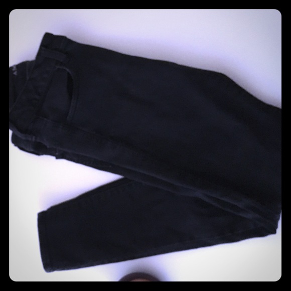 Black American eagle jeggings