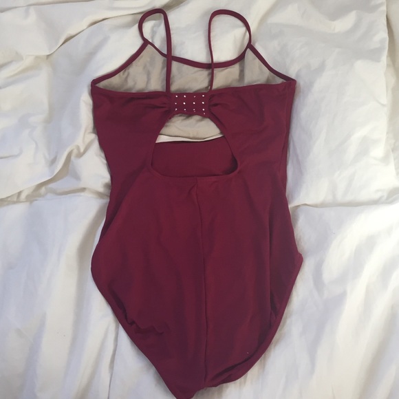 Burgundy / Wine Leotard Ballet
