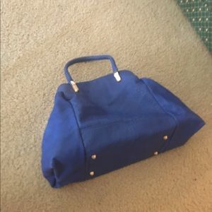 Blue purse