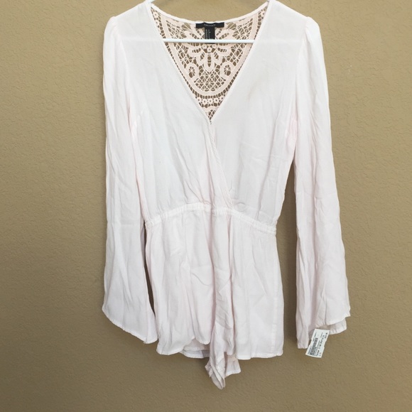 Blush pink Forever 21 romper!