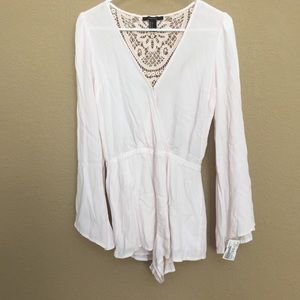 Blush pink Forever 21 romper!