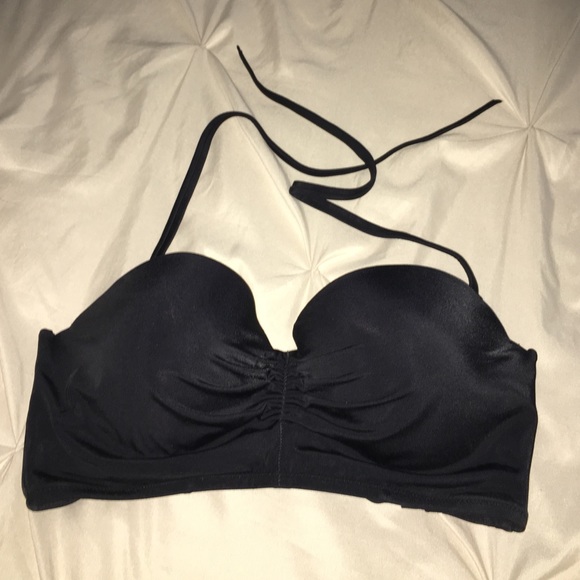 Victoria secret black baiting suit top