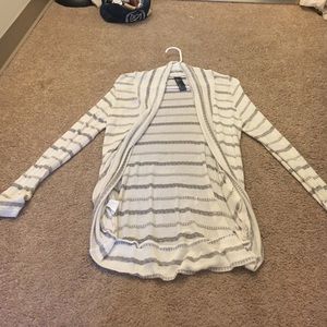 Blue rain cardigan