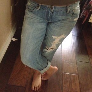 A&F Boyfriend Jeans