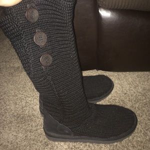 Knitted Ugg boots