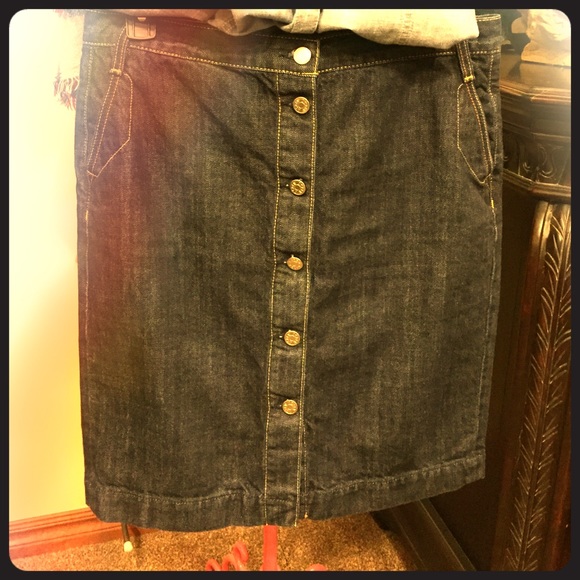 JCrew Denim Skirt - Picture 1 of 4
