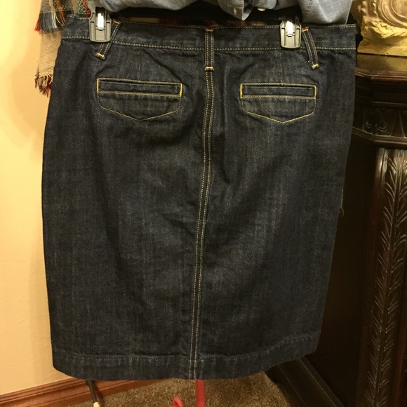 JCrew Denim Skirt - Picture 2 of 4