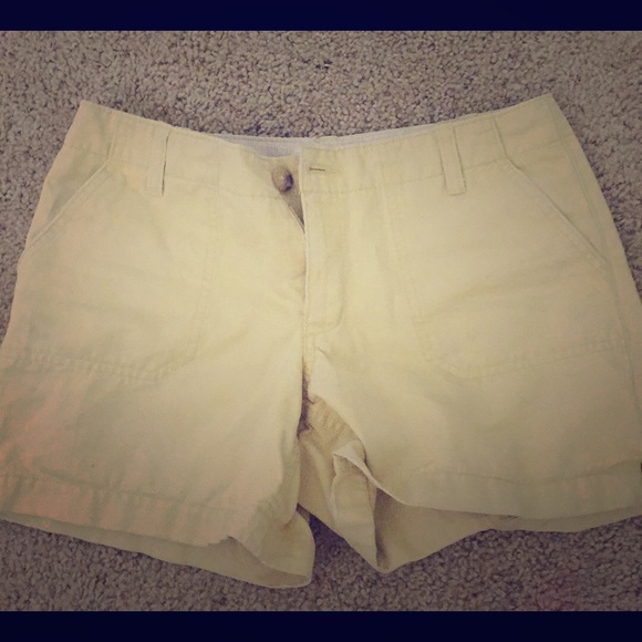 Womens khaki/yellow shorts!