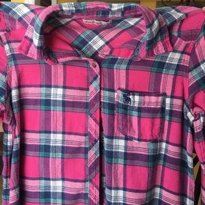 Abercrombie kids flannel