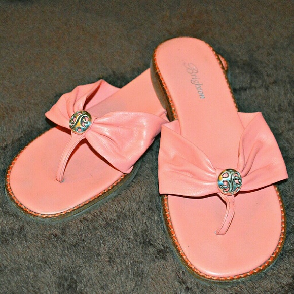 Brighton Coral Sandals Shoes