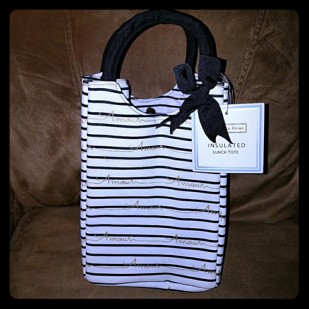 **SOLD** NWT Insulated Lunch Tote