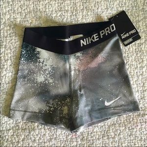 Nike pro galaxy splatter