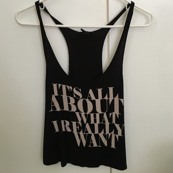 Forever 21 black tank top - Picture 1 of 2