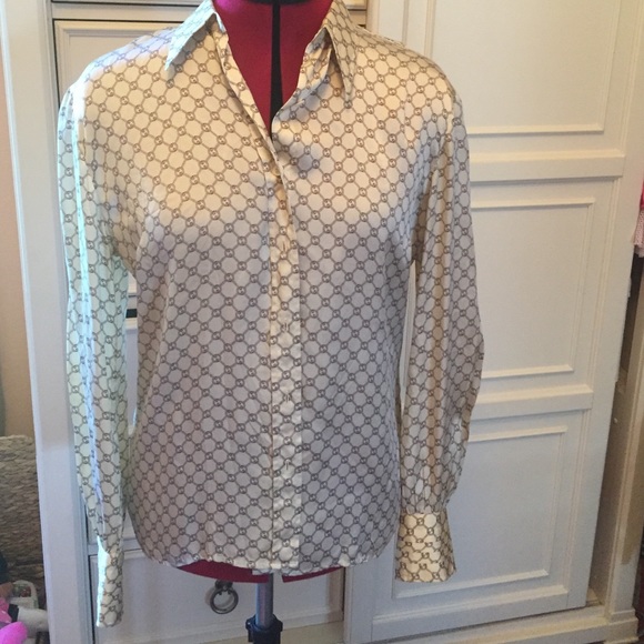 Gucci Tops - 100% silk auth Gucci blouse