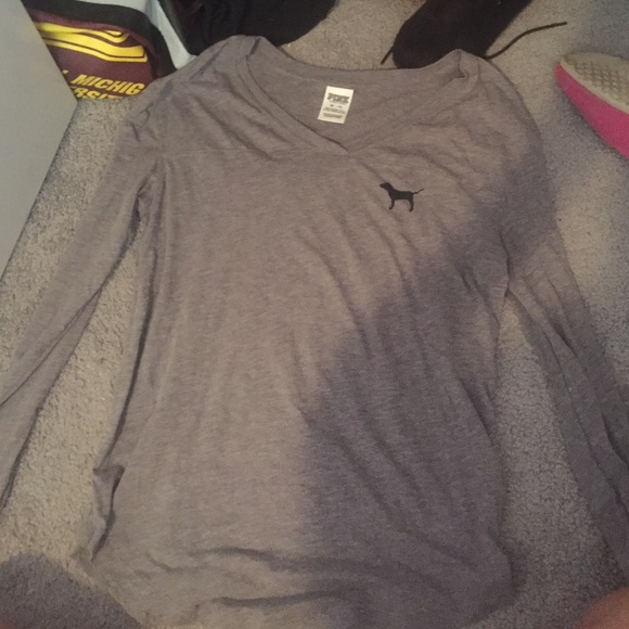 PINK long sleeve tee