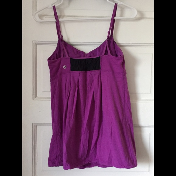 Purple & Black Lululemon Tank - Picture 2 of 4