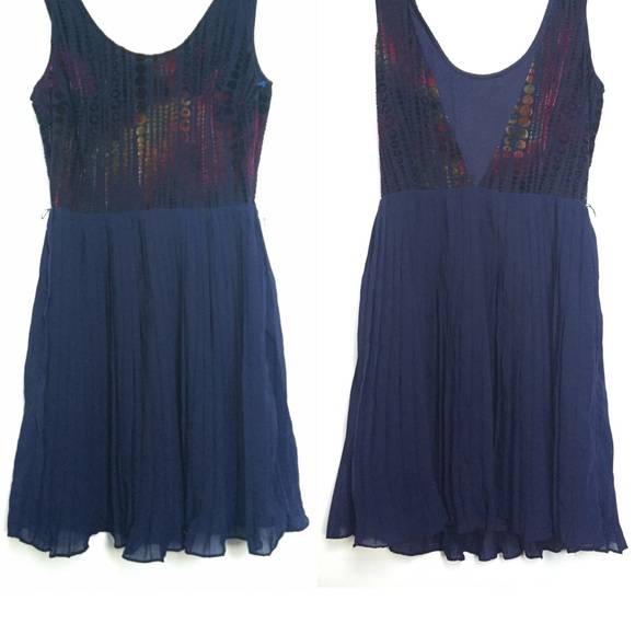 Midnight Rainbow Dress