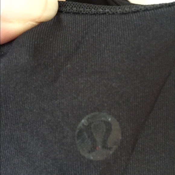 Black Lululemon Racerback Tank - Picture 3 of 4