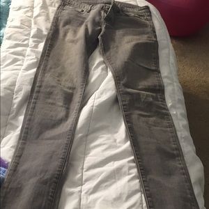 Abercrombie Gray Skinny Jeans