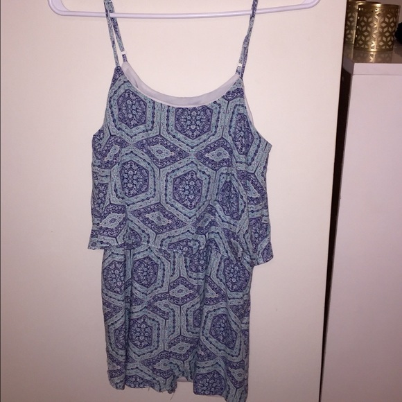 Blue romper
