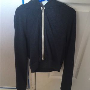 Navy Blue Abercrombie Kids Zip up sweater