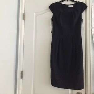 Calvin Klein Navy-Blue Tight Dress