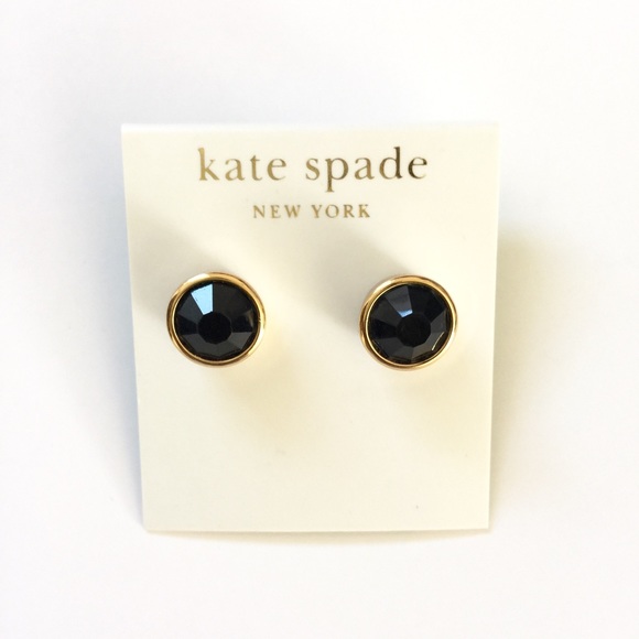 Kate Spade Black Studs