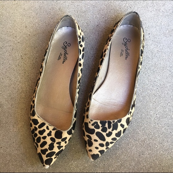 Seychelles leopard print flats