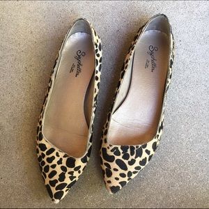 Seychelles leopard print flats