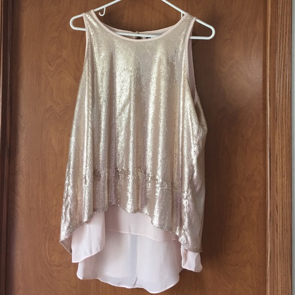 Jennifer Lopez sequined tank top