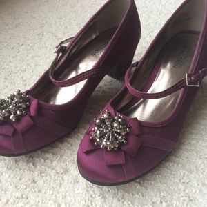 Kenneth Cole Reaction Purple Heels (Girls)