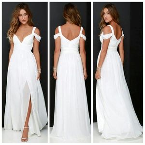 Lulu*s White Maxi Dress