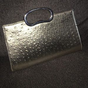 Gold clutch