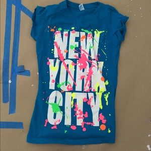 Blue NYC shirt