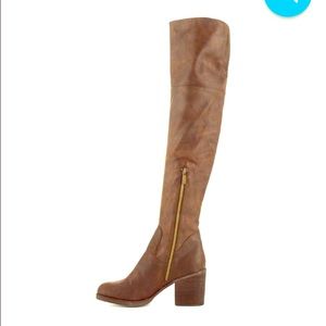 Brown Steven madden knee high boots