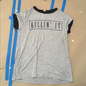 Grey "Killin' It" T-Shirt