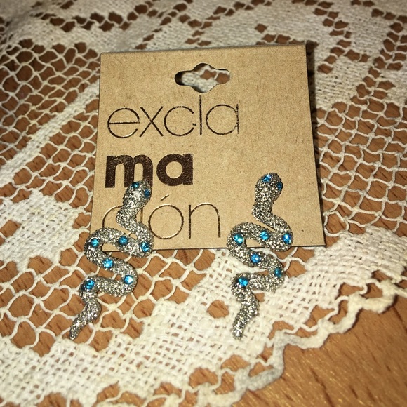 Snake earrings