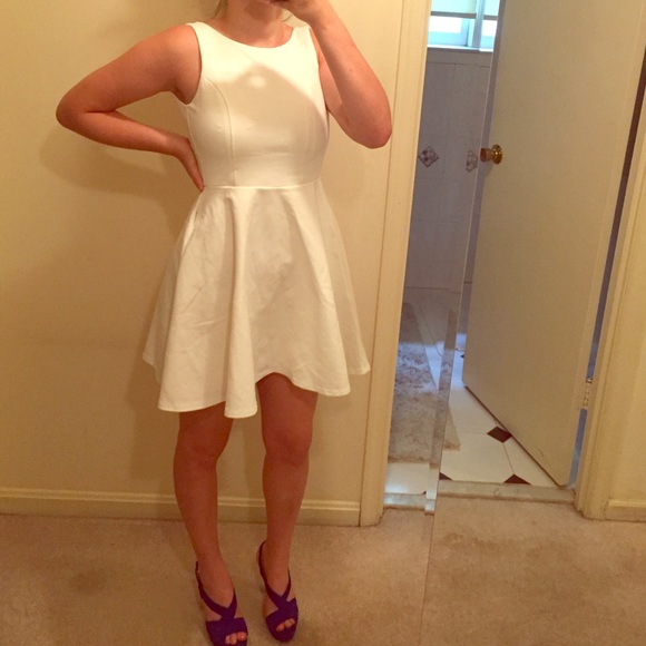 White dress worn once