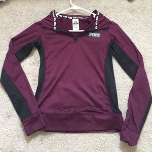 PINK matron half-zip