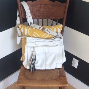 DVF Leather crossbody purse