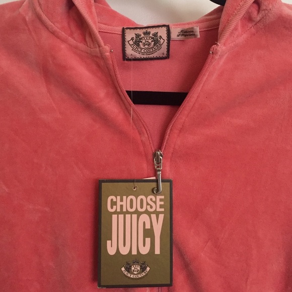 Juicy Couture pink track suit jacket