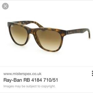 Ray-Ban Sunnies style #4184 710/51