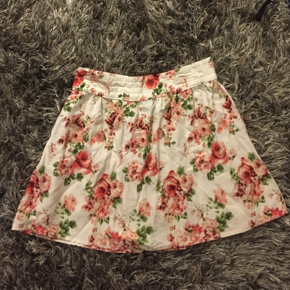 Floral skirt