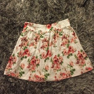Floral skirt