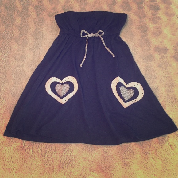 Dark Blue Tube Top 💙