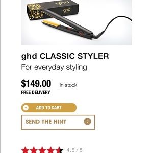 Ghd flat iron