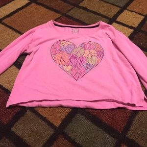 Light Pink Colorful Top from Justice