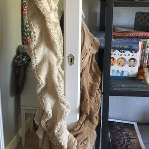Brand new infinity scarf light and medium brown
