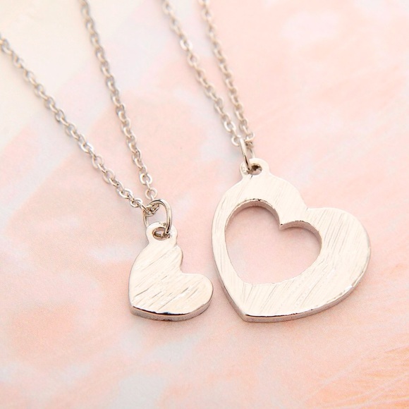 Mother and Daughter Necklace Set - Picture 2 of 3